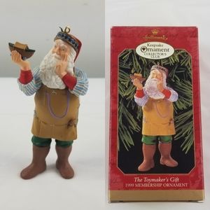- The toymaker's gift hallmark ornament